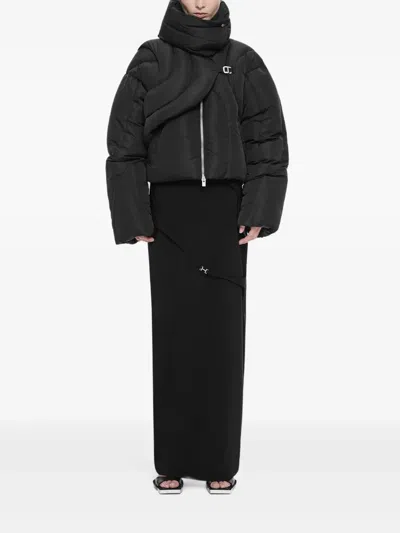 Heliot Emil Connective Puff Jacket In Black
