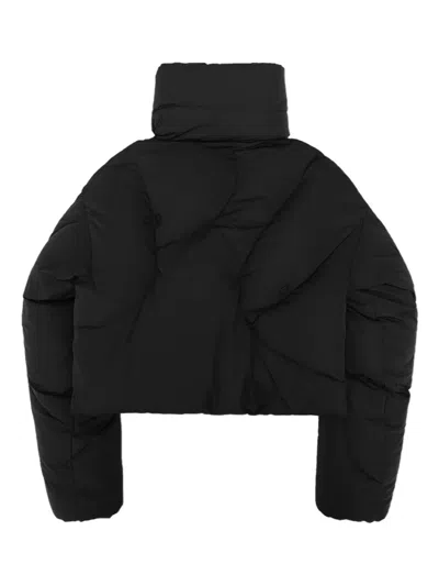 Heliot Emil Connective Puff Jacket In Black