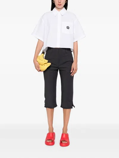 Kenzo 'floral Boke 2.0' Shirt In White