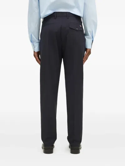 Paul Smith Pleated-front Trousers In Black