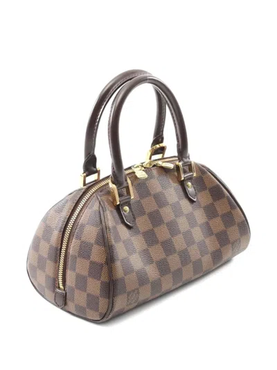Pre-owned Louis Vuitton 2002 Mini Riviera Handbag In Brown