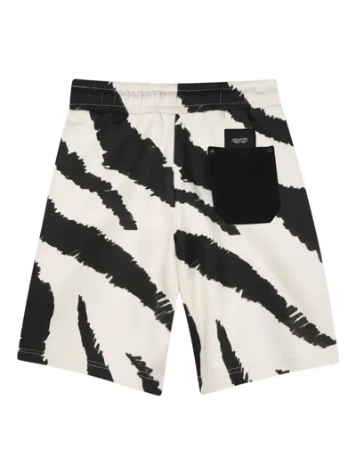 Marc Jacobs Animal-print Shorts In Black