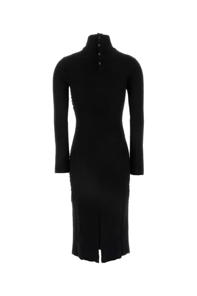Bottega Veneta Black Wool Dress