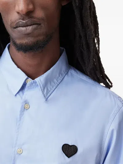 Allsaints Heart-embroidered Shirt