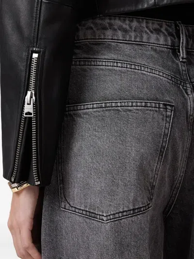Allsaints Leather Cropped Jacket