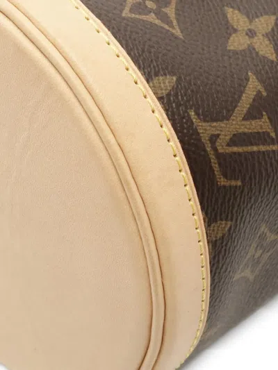 Pre-owned Louis Vuitton 2021 Duffle Bucket Bag In Brown