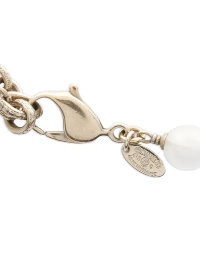 Pre-owned Chanel 1986-1988 Coco Mark Triple Necklace