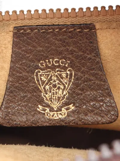 Pre-owned Gucci 2000s Sherry Crossbody Bag In Neutral