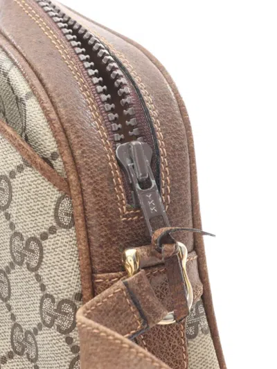 Pre-owned Gucci 2000s Sherry Crossbody Bag In Neutral