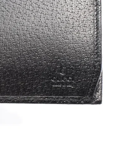 Pre-owned Gucci 2010s Gg Leather Wallet In Blue