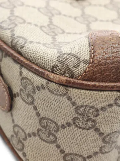 Pre-owned Gucci 2000s Sherry Crossbody Bag In Neutral