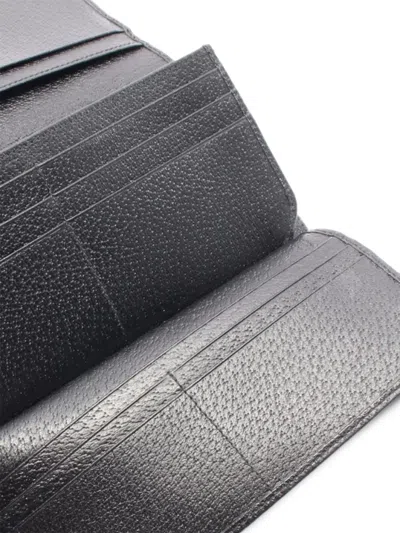 Pre-owned Gucci 2010s Gg Leather Wallet In Blue