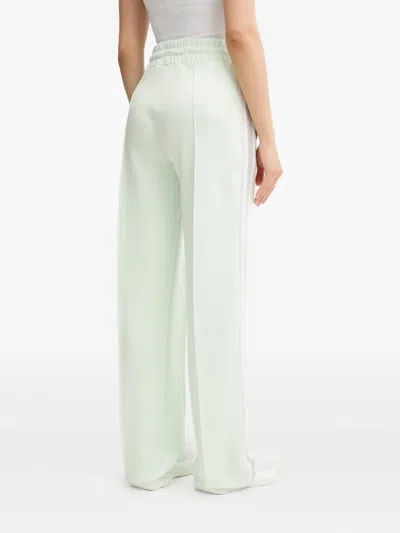 Guess Usa Side-stripe Sweatpants In White