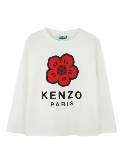 Kenzo Long-sleeve T-shirt In White