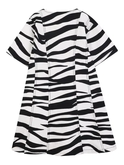 Marc Jacobs Zebra-print Shirt Dress In Pattern