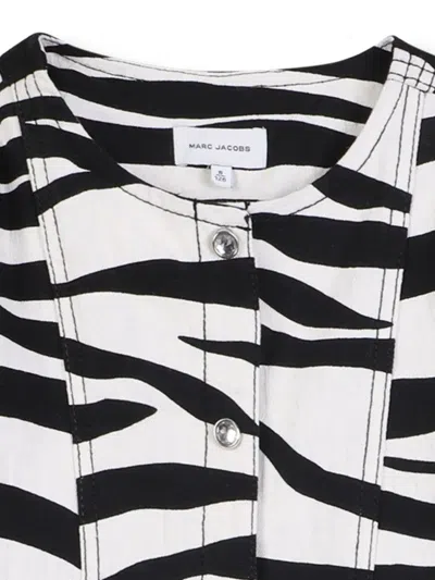 Marc Jacobs Zebra-print Shirt Dress In Pattern