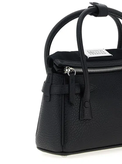 Maison Margiela 5ac East West Small Leather Handbag In Black
