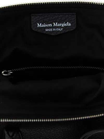 Maison Margiela 5ac East West Small Leather Handbag In Black