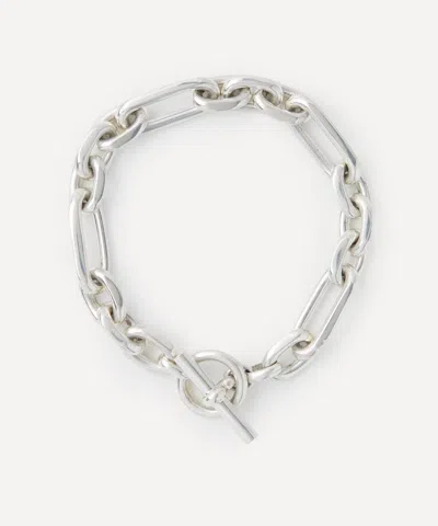 Tilly Sveaas Mens Sterling Silver Watch Chain Bracelet