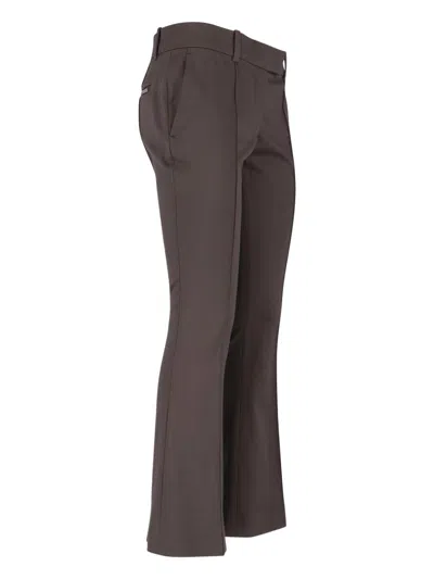 Attico Virgin Wool Bootcut Pants