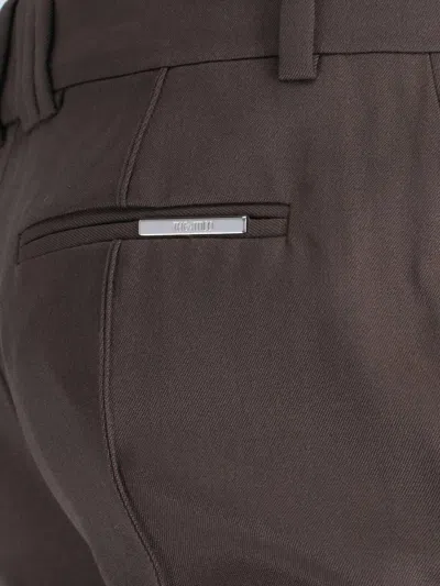 Attico Virgin Wool Bootcut Pants