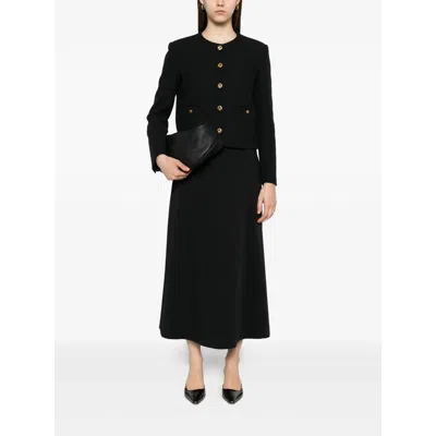Blazé Milano Tweed Button-fastening Jacket In Black