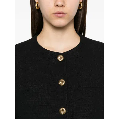 Blazé Milano Tweed Button-fastening Jacket In Black