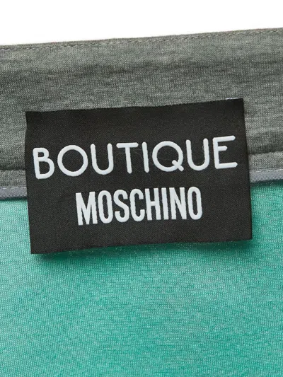 Pre-owned Moschino 2024 Panelled Tweed Midi Skirt