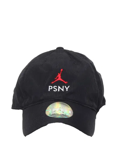 Jordan X Psny Jumpman-logo Cap In Black