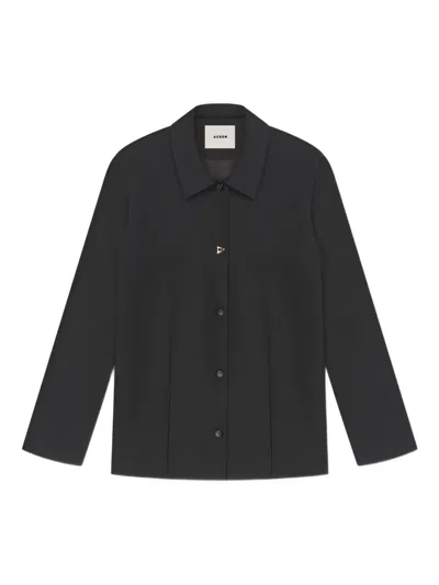 Aeron Long Sleeve Shirt In Black