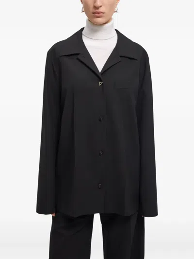 Aeron Long Sleeve Shirt In Black