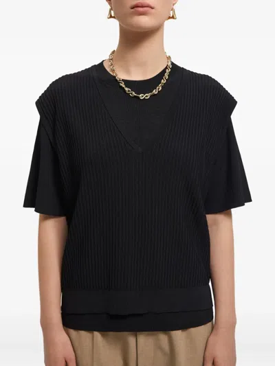 Aeron Orca Top In Black