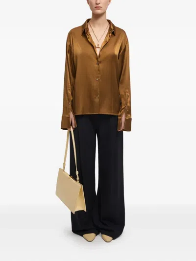 Aeron Dylan Shirt In Brown