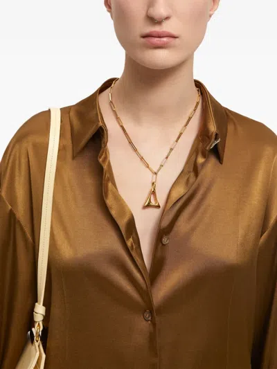 Aeron Dylan Shirt In Brown