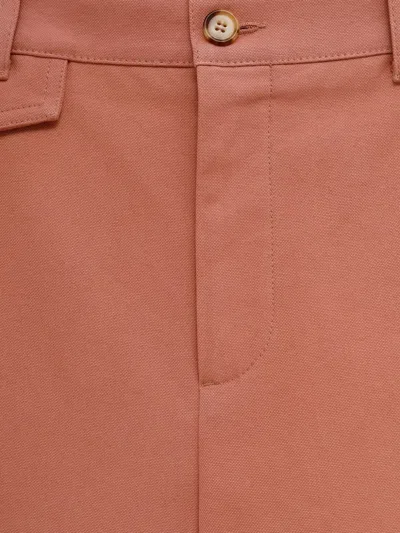 Chloé Cotton Straight Trousers