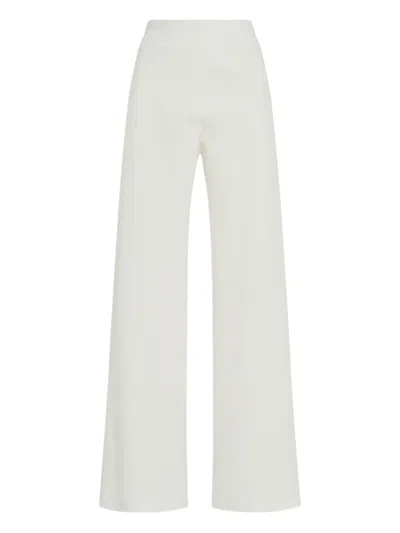 Rosetta Getty Bias-cut Trousers In White