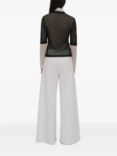 Rosetta Getty Bias-cut Trousers In White