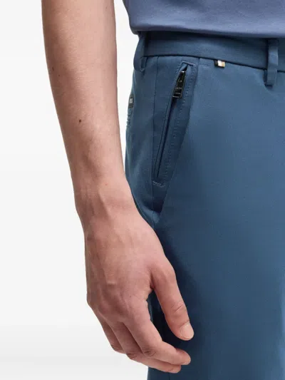 Hugo Boss Slim-fit Trousers In Blue