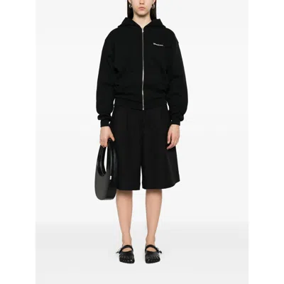 Coperni Black Disney Maleficent Zip Up Hoodie In Black