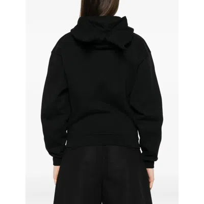 Coperni Black Disney Maleficent Zip Up Hoodie In Black
