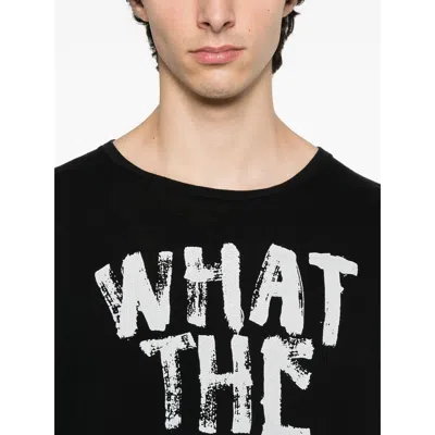 R13 T-shirt With Print In Black