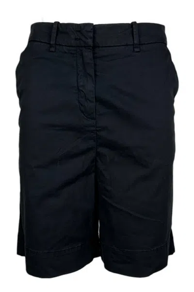 Bomboogie Shorts Black In Blue