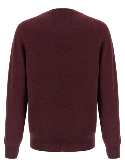 Brunello Cucinelli Cashmere Sweater Sweaters And Cardigans Bordeaux