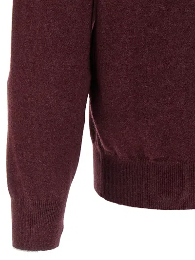 Brunello Cucinelli Cashmere Sweater Sweaters And Cardigans Bordeaux