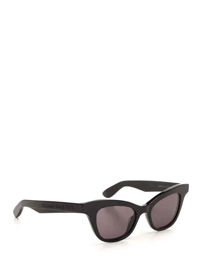 Alexander Mcqueen Cat-eye Sun Glasses Black