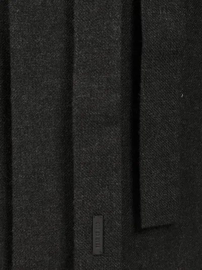 Fear Of God Classic Overcoat Coats Black In Black