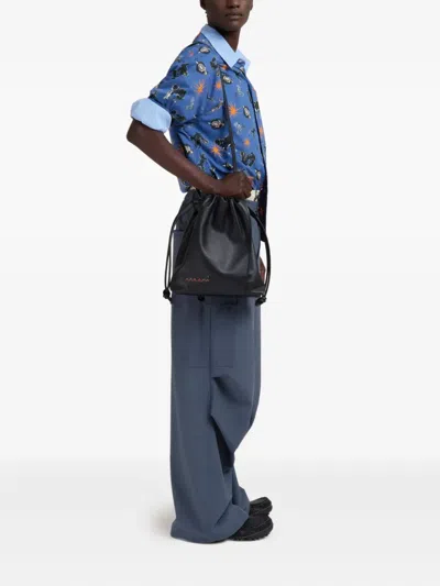 Marni レザーショルダーバッグ