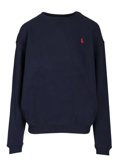 Polo Ralph Lauren Crewneck Sweatshirt Sweatshirts Blue