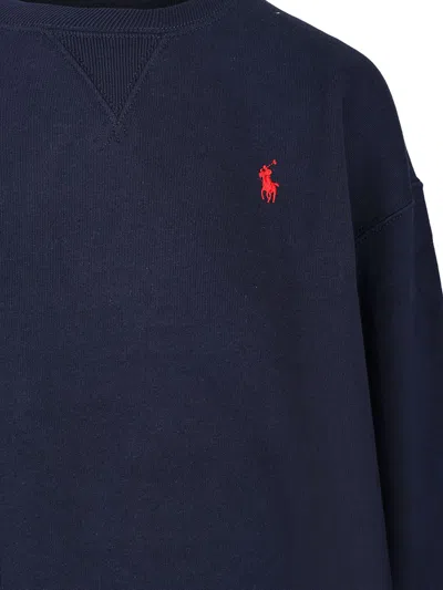 Polo Ralph Lauren Crewneck Sweatshirt Sweatshirts Blue