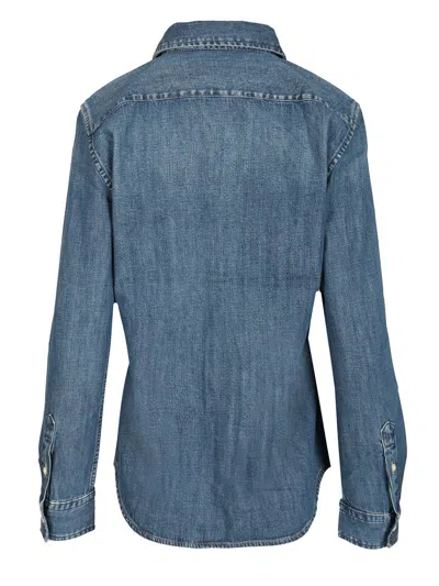 Polo Ralph Lauren Denim Shirt Shirts Blue